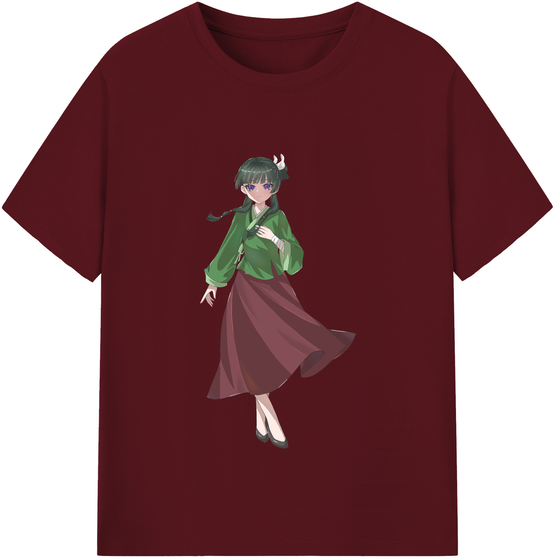 （画像用） 薬屋のひとりごと The Apothecary Diaries 綿100％半袖Tシャツ（フロントプリント）